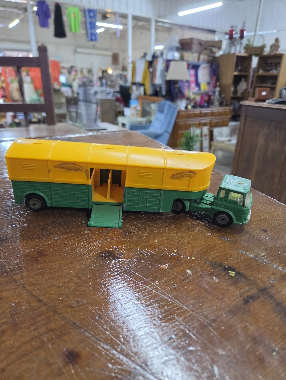 Vintage Corgi Major Toys Bedford Articulated Horse Box Truck Newmarket Racing S - Picture 6 of 8